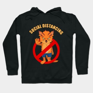 social distancing Hoodie